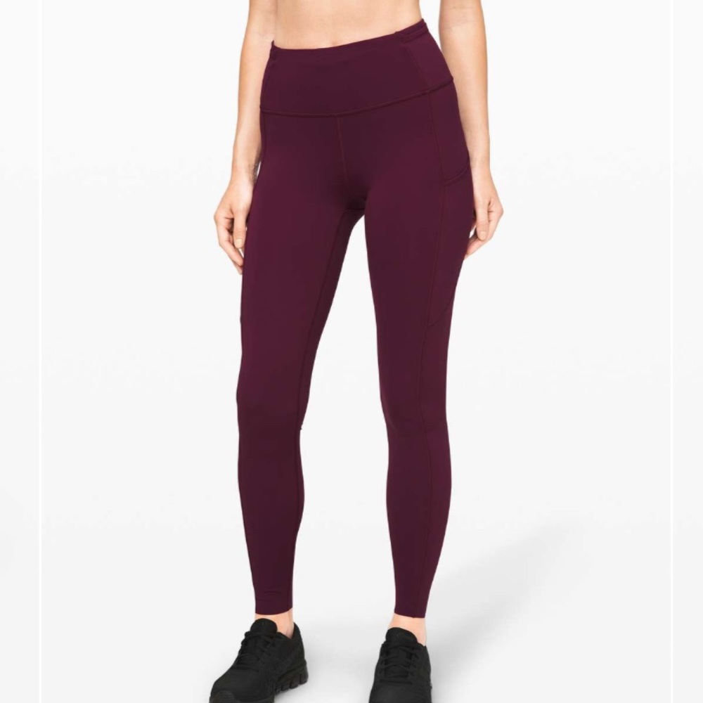 Lululemon | Fast and Free Tight 28" *Non-Reflective | Size 6